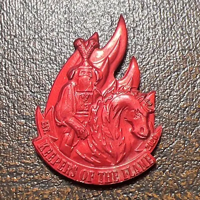 Mardi Gras Doubloon Token - Keepers Of The Flame In Red Color - Dated 2023 • $2.19