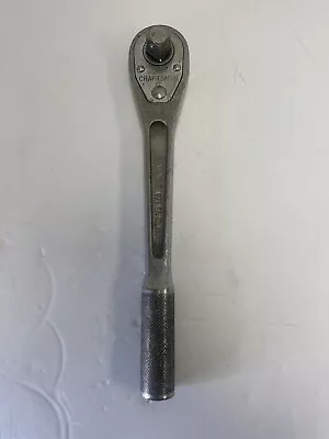 VINTAGE CRAFTSMAN 1930S BE UNDERLINE 1/2  DRIVE Reversible Ratchet Tool USA Rare • $20