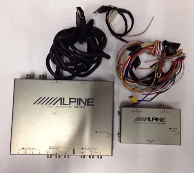 Alpine TUE-T012 KCE-100V Car Analogue TV Tuner RGB Composite Converter • £20