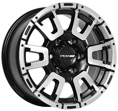 $139 • Buy 16x7 +15 Pdw Krater 6/139.7 Mag Wheels, Alloy Mags. Fits Triton Hilux Ranger