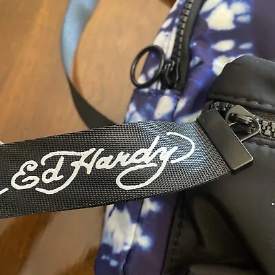 Ed Hardy  Mini Backpack Tiger On Tye Dye Unisex Multicolor Travel Pocket New • $39.65