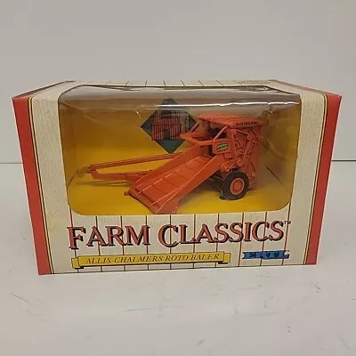 Vintage Ertl Farm Classics Allis Chalmers 1:43 Roto Baler New  • $29.99