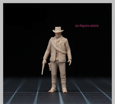 £16.79 • Buy 1/64 Morgan Cowboy Scene Props Miniature Figures Model Fit Cars Vehicles Toys