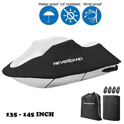 Jet Ski Cover 3.4m - 3.6m For Sea Doo GTX 170 230 300 Yamaha FX HO Kawasaki AU • $49.99