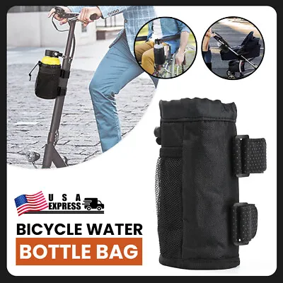 Bicycle Water Bottle Tactical Molle Holder Pouch Drink Military Belt Kettle Bag • $7.99