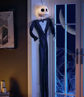 Jack Skellington Hanging Figure Nightmare Before Christmas Light Up 6ft • £24.99