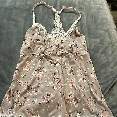 Marilyn Monroe Babydoll Cami Camisole Medium Floral • $4.50