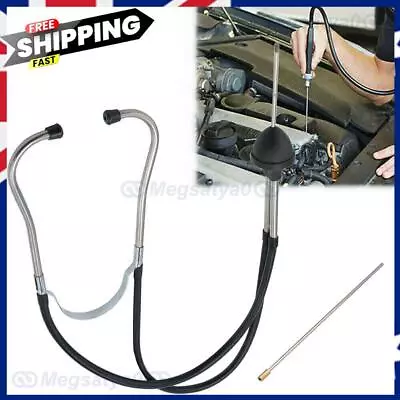 Dual Tube Car Engine Sound Diagnostic Tool Mechanic's Stethoscope Automotive • $11.99