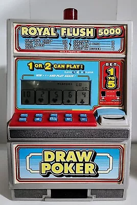 Vintage Radio Shack Electronic Royal Flush 5000 Draw Poker Machine Works  • $29.99