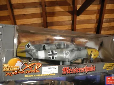 VERY Rare ULTIMATE SOLDIER ME-109 Messershmitt 1/18 Scale Special Colors NIB! • $349