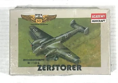 FACTORY SEALED Academy/Minicraft Messerschmidt Bf-110G Zerstorer 1:144 Kit #4411 • $7.49