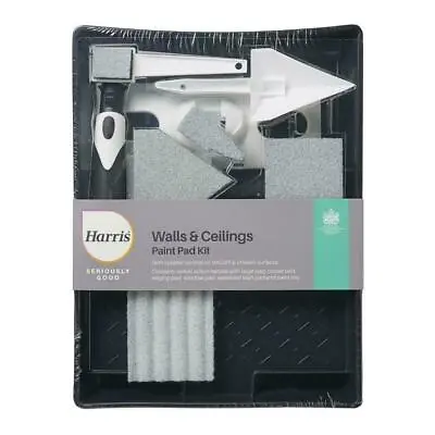 Harris Seriously Good Emulsion Wall & Ceiling Paint Pad Set Window Corner Edging • £13.69