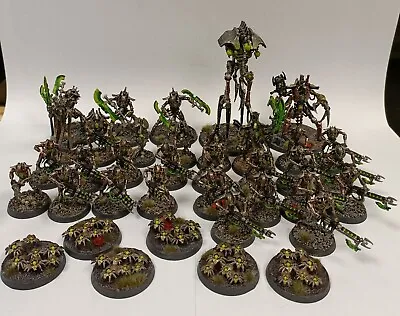 Warhammer 40k Necron 1000 Point Army Fully Painted Indomitus Crusade. • £450