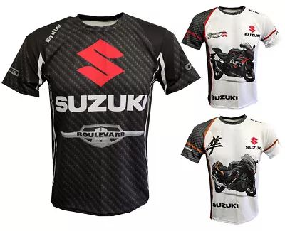 Suzuki Boulevard Gsx R1000R Hayabusa T-shirt Biker Rider Motorcycle Moto Rocker • $29.99