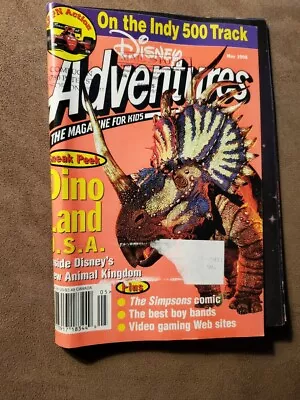 Disney Adventures May 1998 Dino Land USA Magazine Digest • $4.54