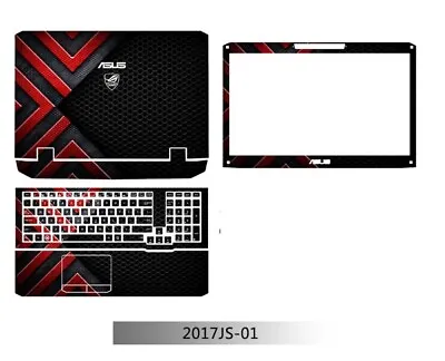 $23.99 • Buy Dazzle Laptop Protector Leather Skin Stickers For ASUS G75 G75vw