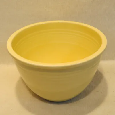 Vintage Homer Laughlin FIESTA® #4 Mixing Nesting Bowl IVORY - NICE! 1930s-1940s • $39.85