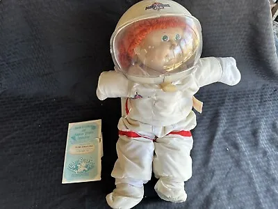 Cabbage Patch Doll Coleco 1986 Astronaut Red Hair Green Poodle Kid CPK Beautiful • $28