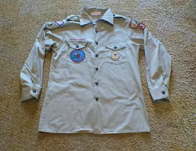 Vintage Official Boy Scout Shirt General Herkimer Council 39 Men's Med. • $12