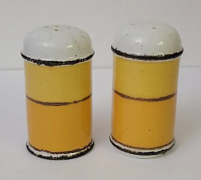£27.26 • Buy Vintage Stonehenge Midwinter Sun Salt And Pepper Shakers Pair Pottery England