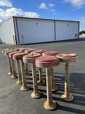 Antique Malt Shop Stools • $900