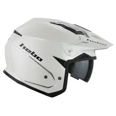 Hebo Trials Helmet Zone 5 Monocolour White • $124.41