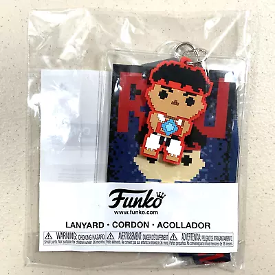 RYU 8-Bit Funko POP! Street Fighter Lanyard Keychain GameStop EXCLUSIVE • $5.16