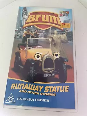 2002 - BRUM - VHS - Runaway Statue And Other Stories • $19.95