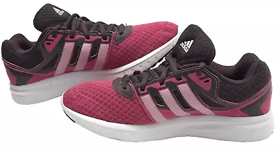 Adidas Galaxy 2 Girls Running Shoes US Size 6 Big Kids Sneakers AF5569 Hot Pink • £15.27