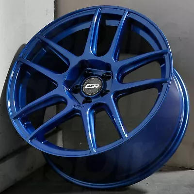 ESR CS8 Wheels 18x8.5 +30 5x114.3 Apex Blue 18 Inch Rims Set 4 • $1139