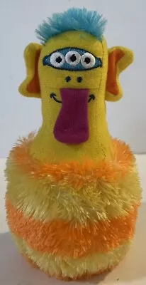 Melissa & Doug Toddler Toy Plush Stuffed Mohawk Monster 3 Eyed Bowling Pin • $4