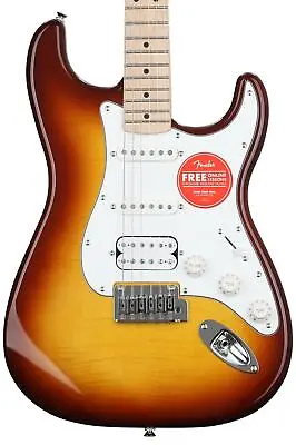 Squier Affinity Series Stratocaster FMT HSS Electric Guitar - Sienna Sunburst • $299.99