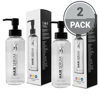 $32.99 • Buy Herstyler Argan Oil Anti Frizz Hair Serum For Dry Damaged Hair 150 ML Pack Of 2