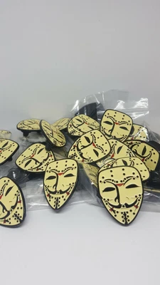 $14.99 • Buy Jason Voorhees Pin V For Vendetta Enamel Pin Hat Pin Lapel Pin Horror Pins