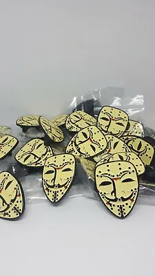 Jason Voorhees Pin V For Vendetta Enamel Pin Hat Pin Lapel Pin Horror Pins • $9.74