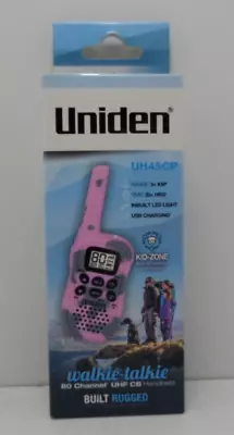 UNIDEN Walkie-Talkie 80 Channel UHF CB Handheld (UH45CP) • $30