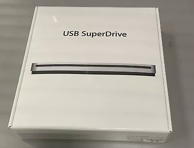 NEW GENUINE Apple USB Superdrive External Drive CD DVD MODEL A1379 Silver • $37.99