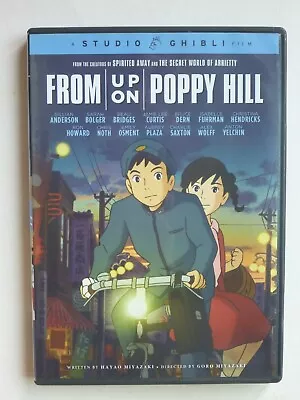 $6.95 • Buy From Up On Poppy Hill Anime 2-DVD Studio Ghibli Gkids Spirited Away Arrietty