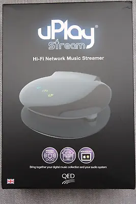 QED UPlay Stream H-Fi Network Music Streamer Player New Sealed Ref *01187 • £19.99