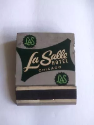 Vintage Matches From La Salle Hotel Chicago Illinois • $8.55