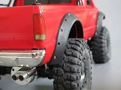 New Rubber Fender Flares Guard Protector Set Tamiya RC 1/10 Ford F-350 High Lift • $31