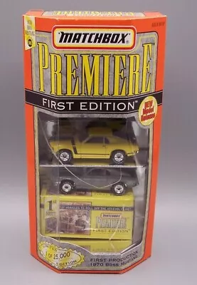  Matchbox  Premiere First Edition **1970 Boss Mustang** Two Pack Mint Boxed • $4.95