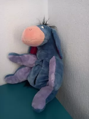 £5 • Buy Disney Large Eeyore Soft Toy, With Zip-up Pouch, 50cm