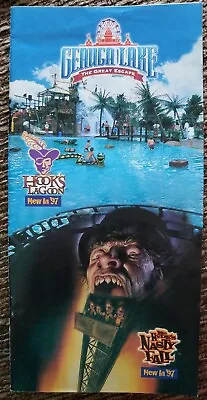 1997 Geauga Lake Amusement Theme Park Brochure Guide • $28