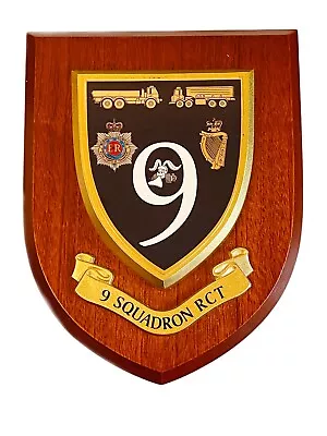 9th Sqn RCT Royal Corps Of Transport Wall Plaque UK Made For MOD Military • £21.99