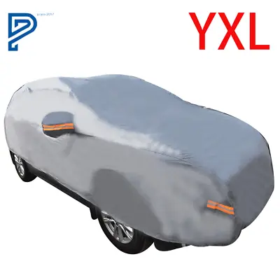 $33.56 • Buy Size YXL Car Cover Waterproof All Weather Protection Breathable Anti UV Rain