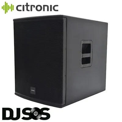 Citronic CASA Active 18  Subwoofer Bass Bin Cabinet Speaker 2200W DJ Disco • £398.99