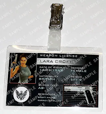 Lara Croft Tomb Raider Game Weapon Prop Fancy Dress Cosplay Comic Con Book Day • £6.99