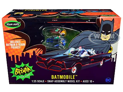 Skill 2 Snap Model Kit 1966 Batmobile & Batman & Robin 1/25 Polar Lights Pol965 • $28.99