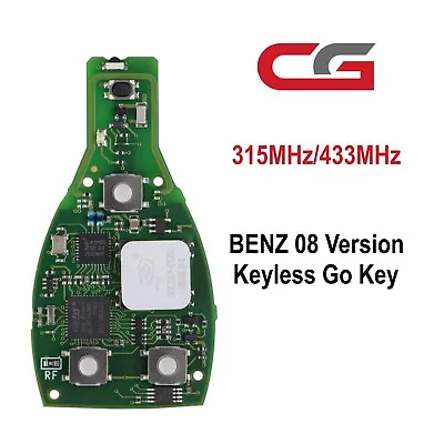 CG MB Keyless Go Key 315MHz/433MHz For Mercedes Benz W164 W221 W216 2005-2010 • $39.95